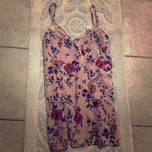 Pacsun flower mini dress!